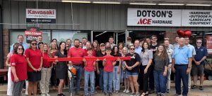 Chamber cuts the Ribbon on Dotson’s Ace Hardware
